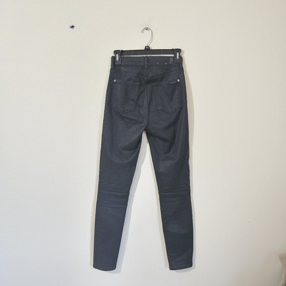 7 for all Mankind Slim Illusion High Rise Skinny Jeans - Picture 3 of 7